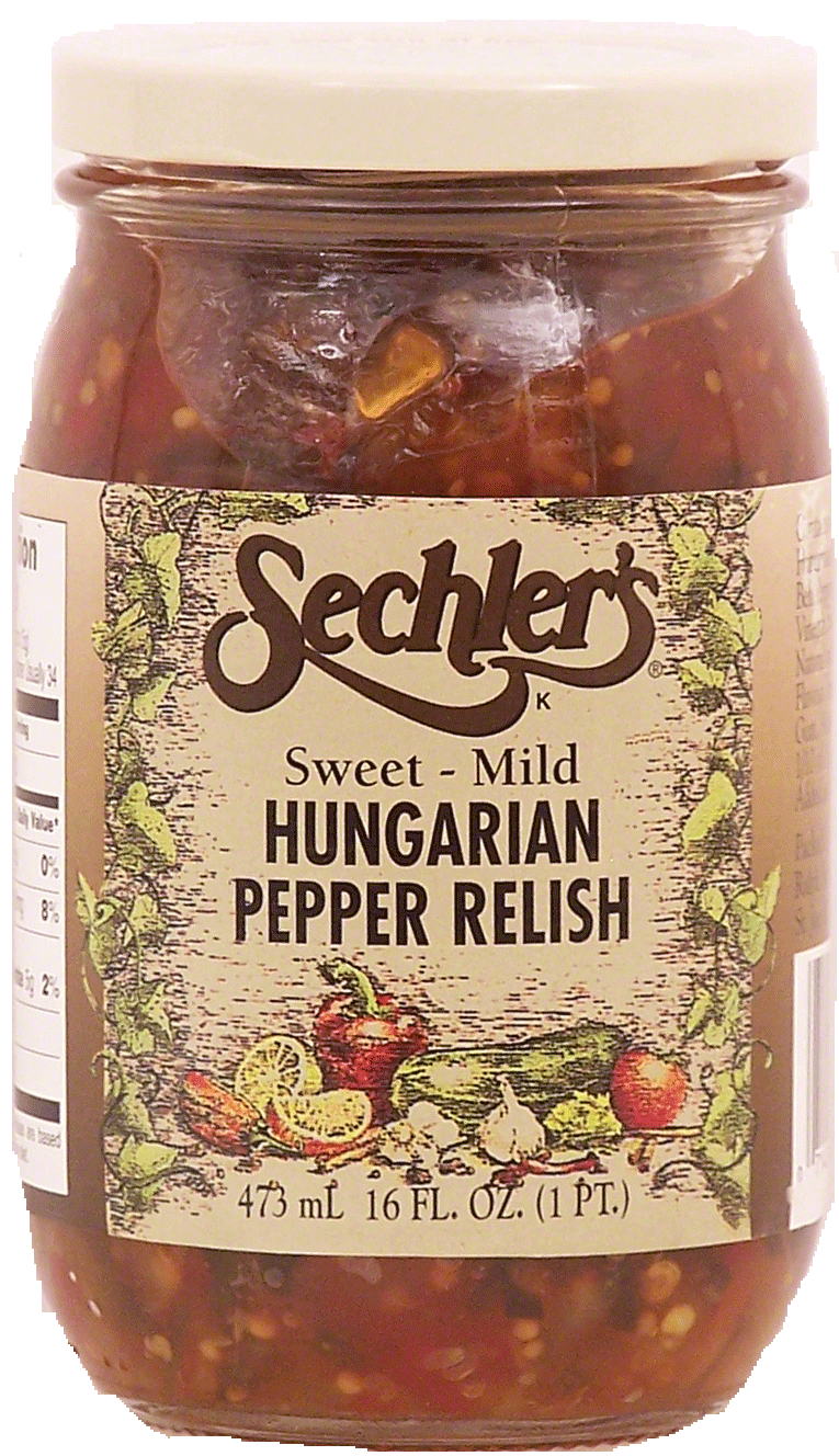 Sechler's  sweet - mild hungarian pepper relish Full-Size Picture